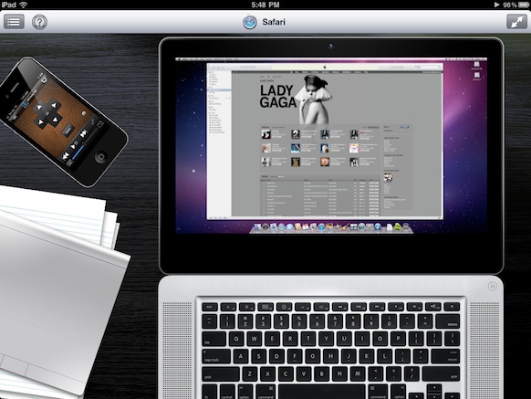 Remote HD controlling iTunes